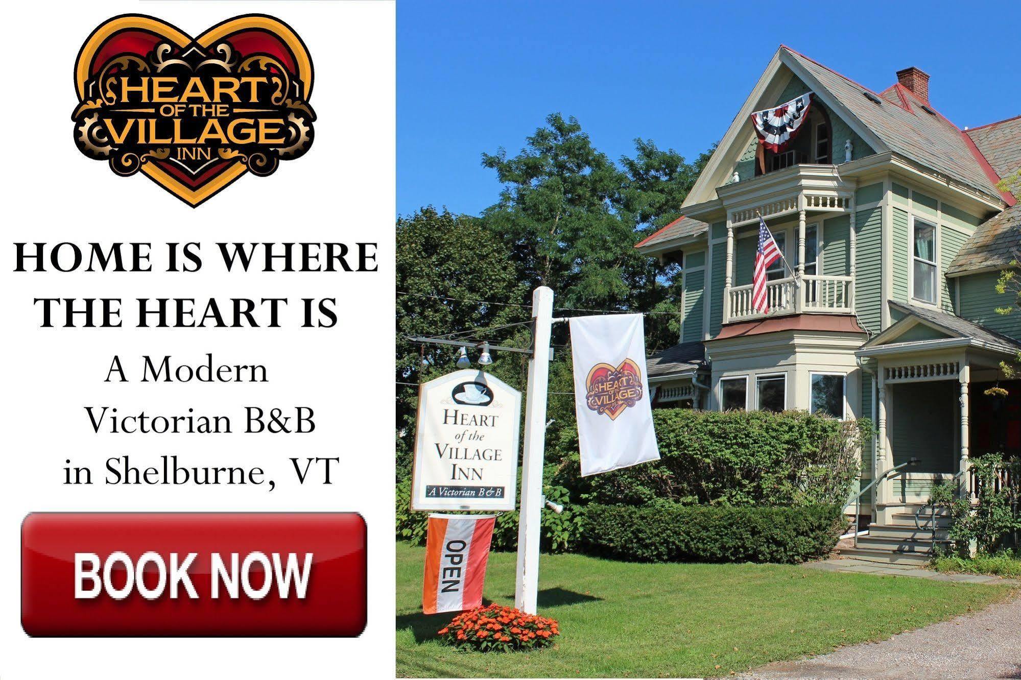 Heart Of The Village Bed & Breakfast In Shelburne Vt מראה חיצוני תמונה